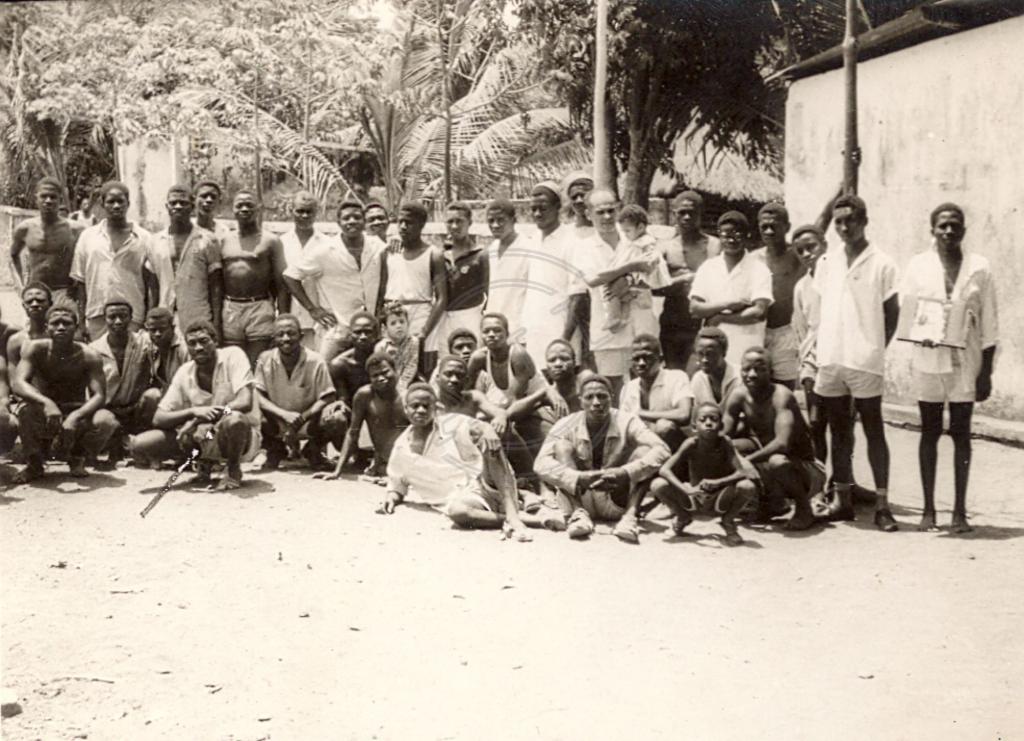 Nacionalistas angolanos em Conakry